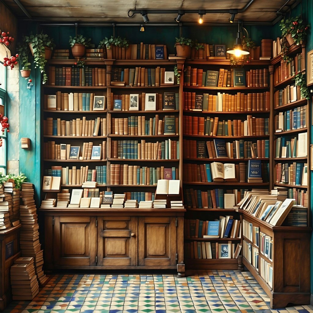 A cozy bookshop-1